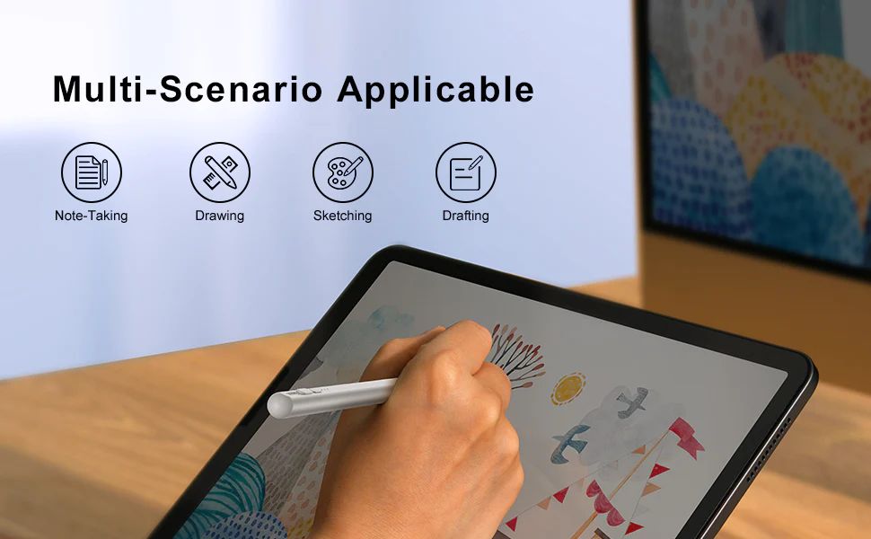 Picture of Baseus Smooth Writing 2 Series Wireless Charging Stylus Pen (Active Version) - White