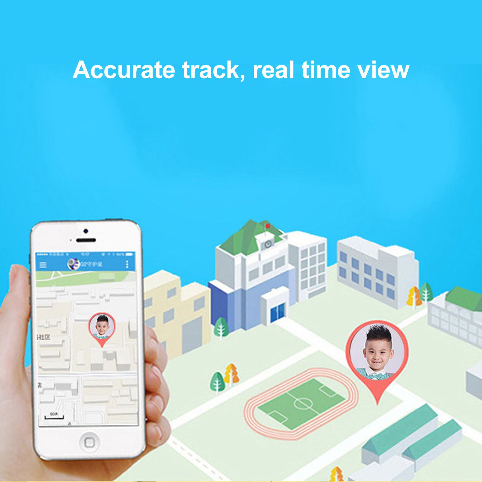 Picture of Q21 Kids Camera, tracking,Calling SmartwatchPink, Blue