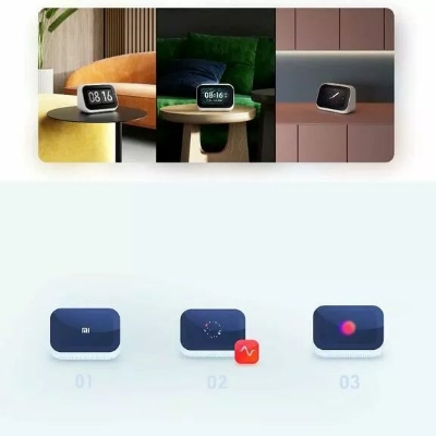 Picture of XIAOMI Xiao AI Touch Screen Smart Clock Speaker - White