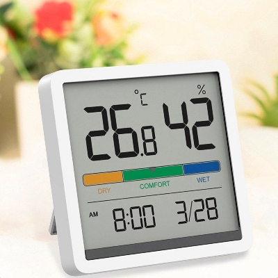 Picture of Miiiw Comfort temperature And Humidity Clock - White