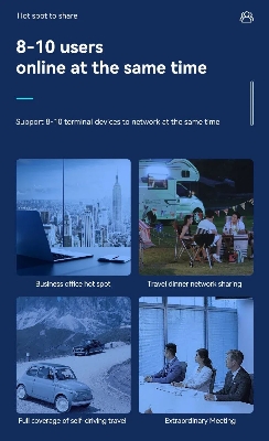 Picture of PW100 Power Bank 5G/4G Pocket router(Global version 1 year replacement warranty) - Black