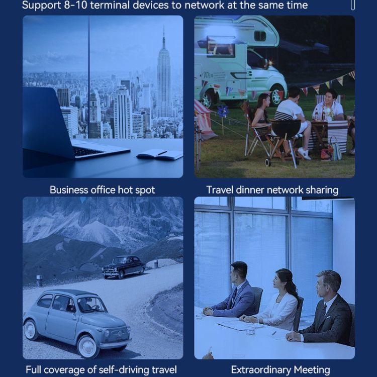 Picture of PW100 Power Bank 5G/4G Pocket router(Global version 1 year replacement warranty) - Black