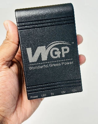 Picture of New Version Wgp mini UPS 10400mAh – 5/12/12V – With 2 Year Warranty - Black