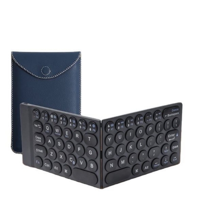 Picture of WiWU Fold Mini Keyboard Foldable Wireless Rechargeable Keyboard - Black