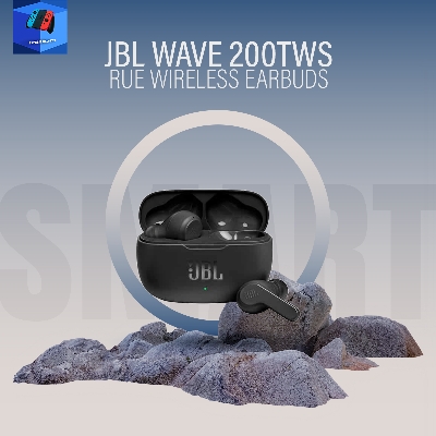 Picture of Jbl Wave 200TWS True Wireless Earbuds(Original 1 year replacement warranty) - Black