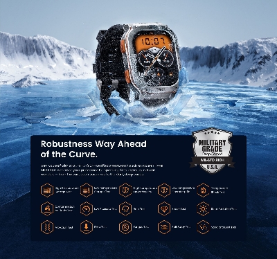 Picture of KOSPET TANK M3 Ultra Dual GPS Smartwatch(2 years replacement warranty)