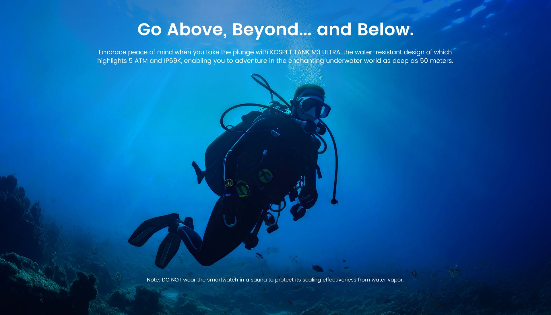 Picture of KOSPET TANK M3 Ultra Dual GPS Smartwatch(2 years replacement warranty)