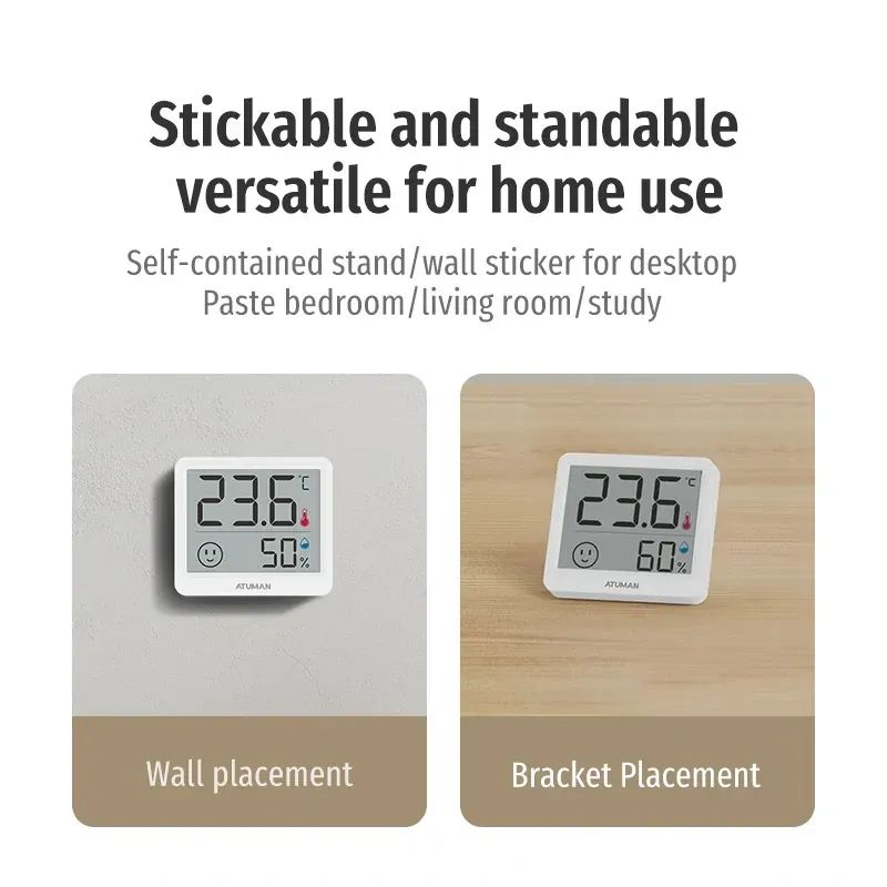 Picture of Xiaomi Atuman TH Mini Thermo-Hygrometer(1year replacement warranty) - White