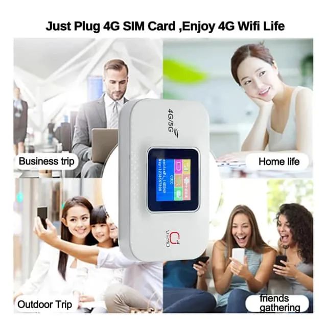 Picture of VEMO E5783 Plus 4G/5G Pocket Wifi Router 300mbps(2 years replacement warranty) - White