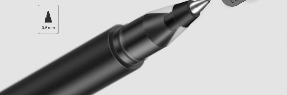 Picture of Xiaomi Mi Jumbo Gel Ink Pen 10 Pieces - Black