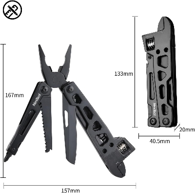 Picture of Xiaomi NEXTOOL 9 In 1 Multi-functional Wrench Knife - Black