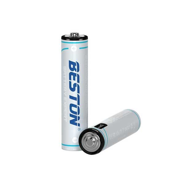 Picture of Beston 1.5V AAA Lithium USB-C Rechargeable Battery 4PCS(original) - White
