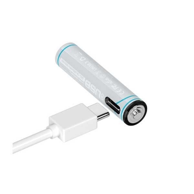 Picture of Beston 1.5V AAA Lithium USB-C Rechargeable Battery 4PCS(original) - White