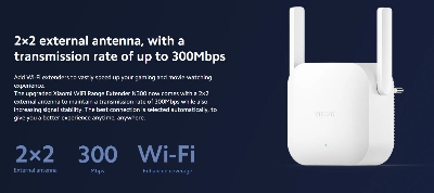 Picture of Xiaomi Mi WiFi Range Extender N300new updatednGlobal version(6 months replacement warranty) - White