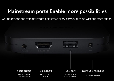 Picture of Xiaomi Box S (2nd Gen)- Google Box(1 year replacement warranty) - Black