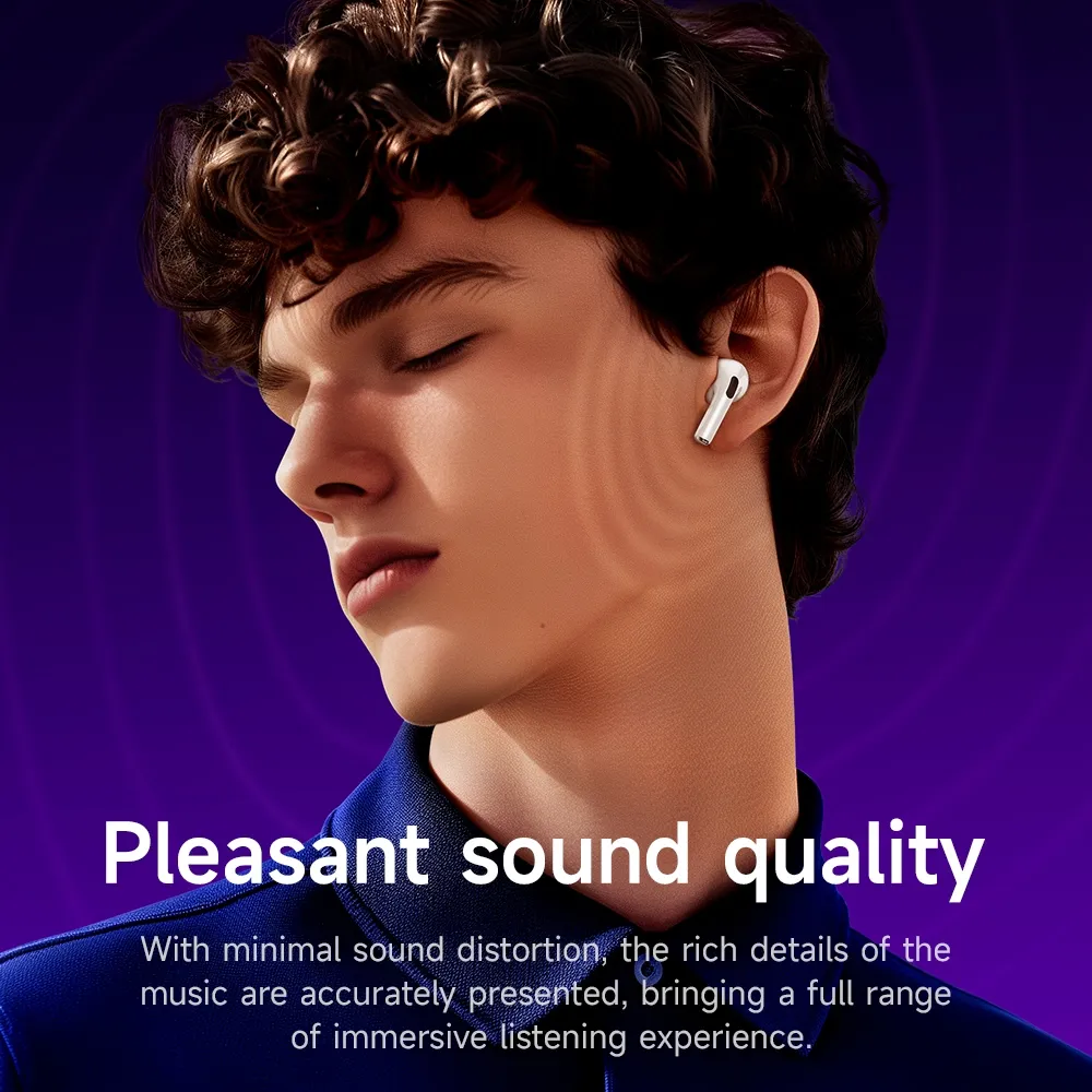 Picture of Hoco EW72 ANC Earbuds With Touch Screen(1year replacement warranty) - White