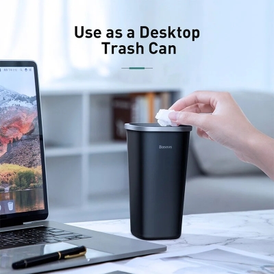Picture of Baseus Dust-free Vehicle-mounted Trash Can - Black