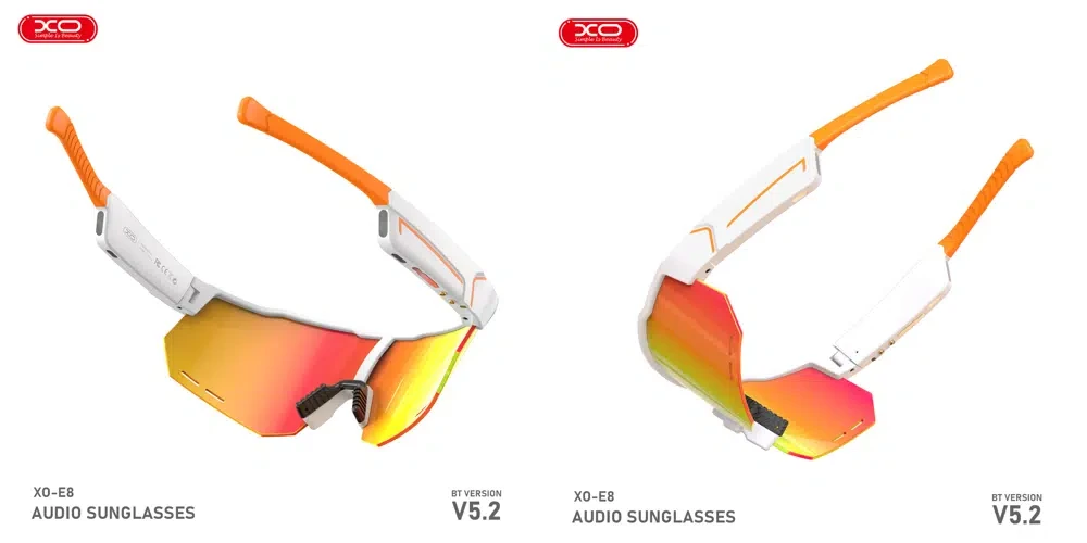 Picture of XO E8 Bluetooth Audio Sunglasses - White