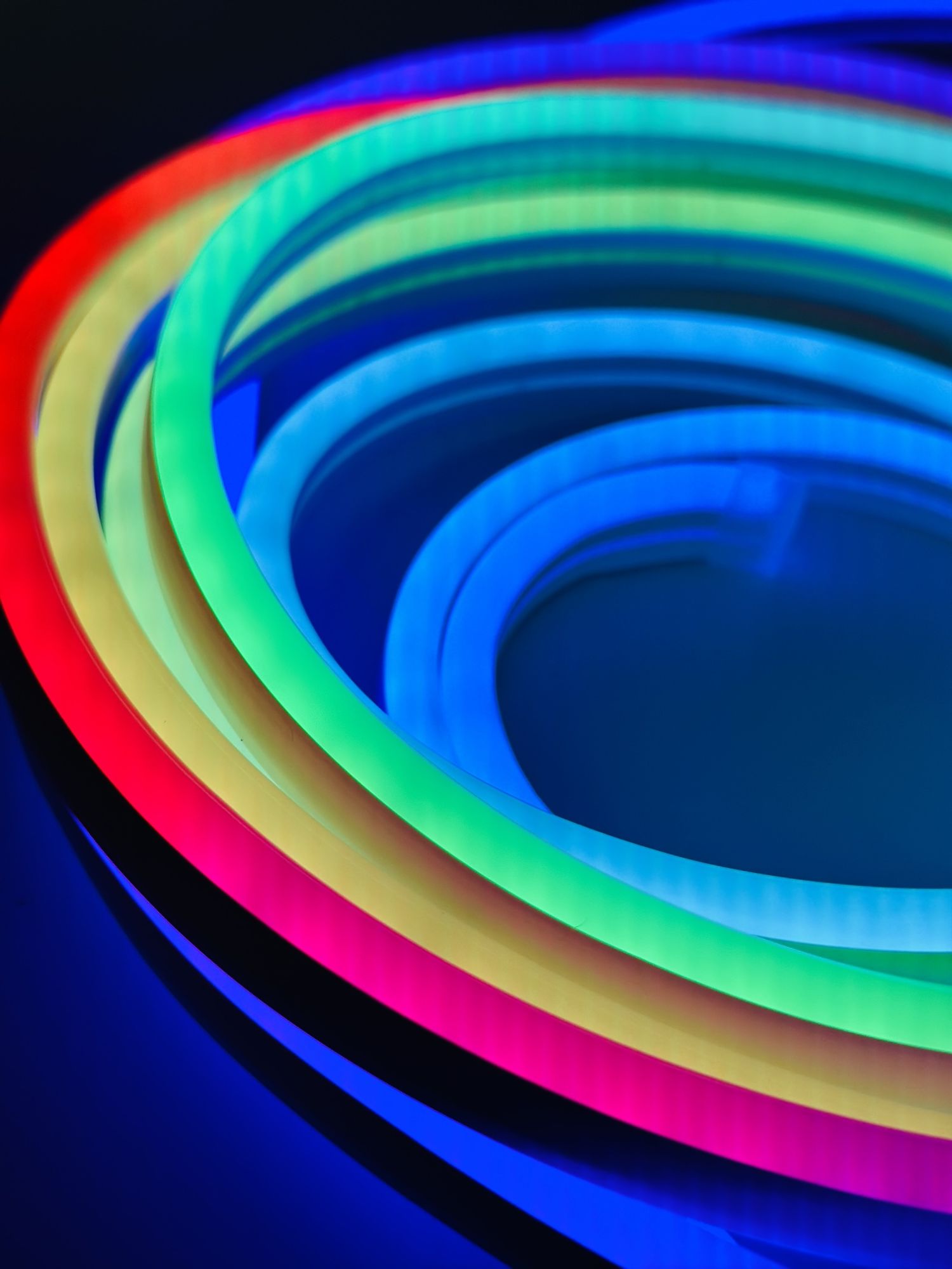 Picture of GearUP NRGB50 5 Meter RGB Neon Light with App & Remote Control(1 year replacement warranty) - Multicolor