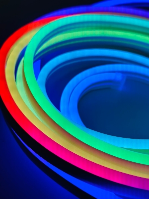 Picture of GearUP NRGB50 5 Meter RGB Neon Light with App & Remote Control(1 year replacement warranty) - Multicolor