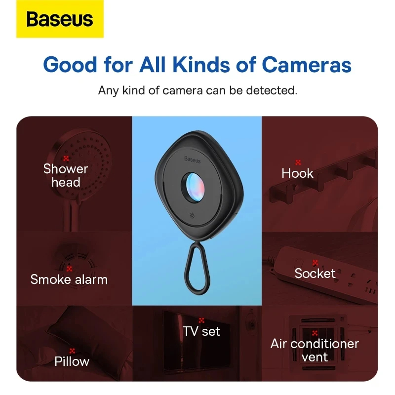 Picture of BASEUS Heyo Camera Detector(1 year replacement warranty) - Black