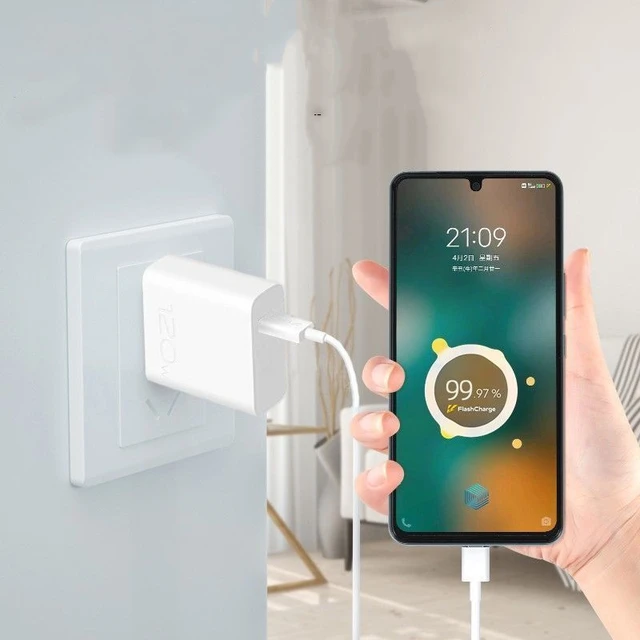 Picture of Vivo iQOO 120W Flash Charger Power Adapter - White