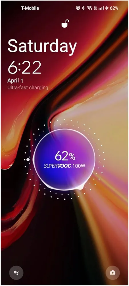 Picture of Realme 100W SuperVOOC Charger Dual Port Wall Power Adapter USB Type C PD Cable For OPPO Find X6 X5 Pro Reno 109 Pro Pad(1 year replacement warranty) - White