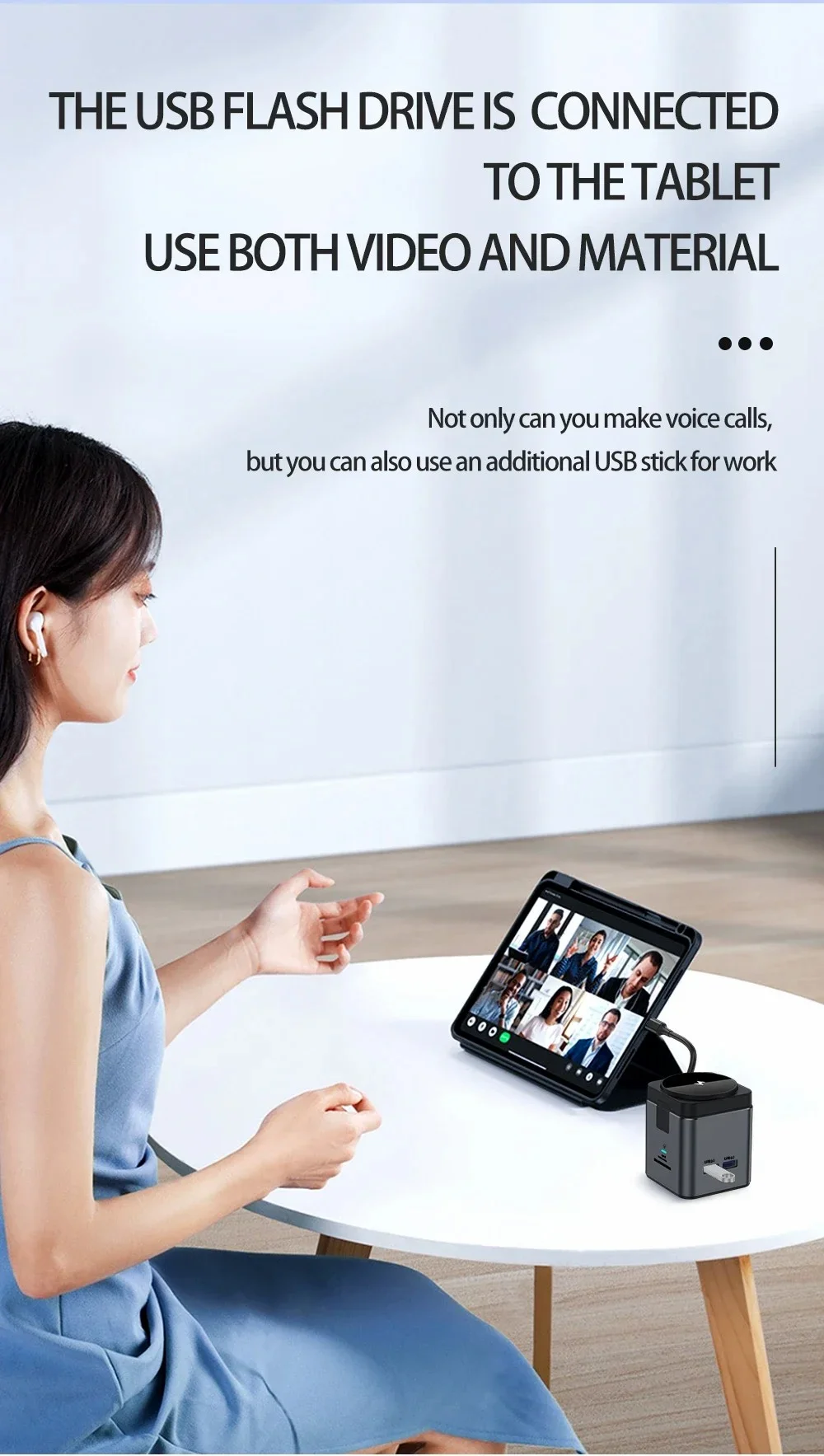 Picture of WiWU Wi-W025 9 in 1 Multi Ports Docking Station and Magsafe Wireless Charger - Black