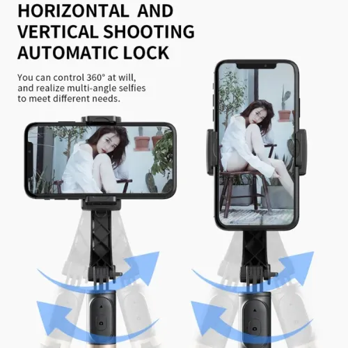 Picture of Q08 Gimbal Stabilizer Bluetooth Remote Control(1 Year replacement warranty - Black