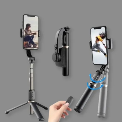 Picture of Q08 Gimbal Stabilizer Bluetooth Remote Control(1 Year replacement warranty - Black