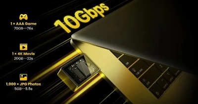 Picture of SHARGE Disk M.2 NVMe SSD Enclosure With Active Cooling Fan(18 months replacement warranty)