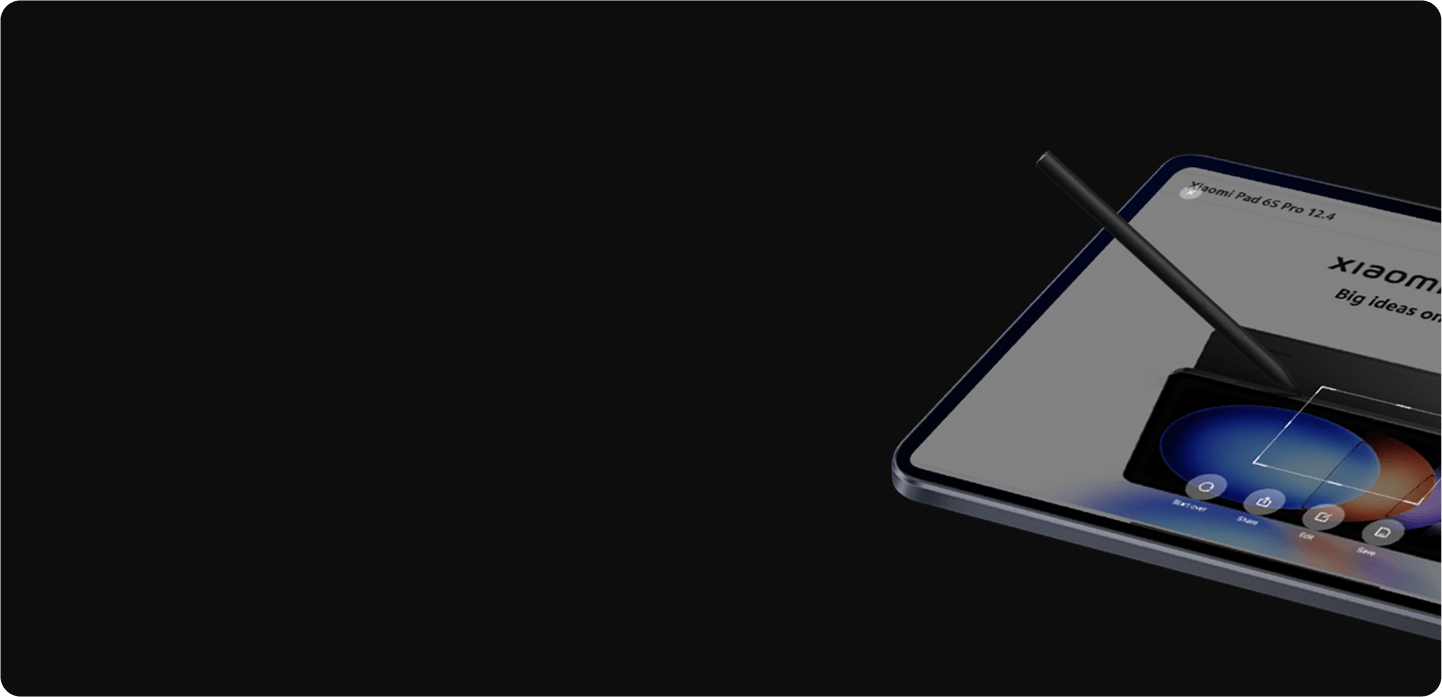 Picture of Xiaomi Focus Stylus Pen For Xiaomi Mi Pad 6 Pro/6 Max (1 year replacement warranty) - Black