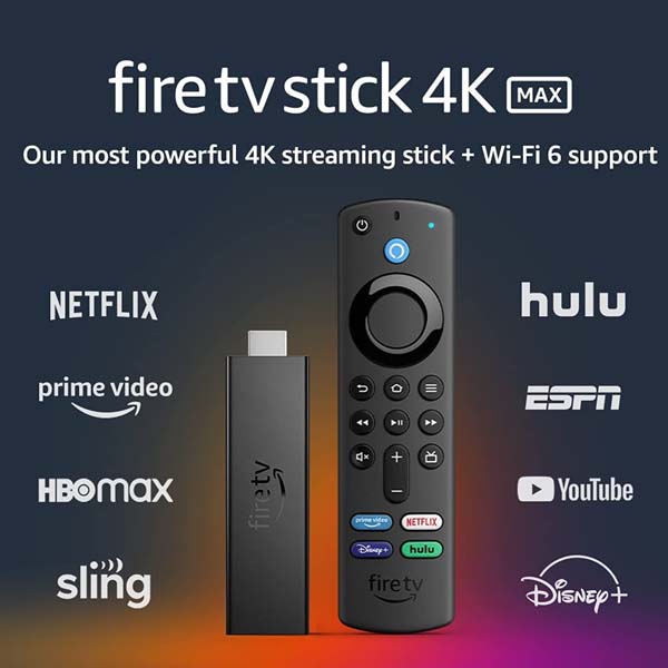 Picture of Amazon Fire TV Stick 4K Max (International version) - Black