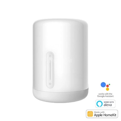 Picture of Xiaomi Mi Smart Bedside Lamp 2 Smart LED Night Light Works With Alexa(3 year replacement warranty) - White