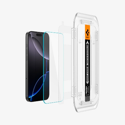 Picture of Spigen GLAS.tR EZ Fit HD Screen Protector for iPhone 15 Pro -2Pack( original) - Multicolor
