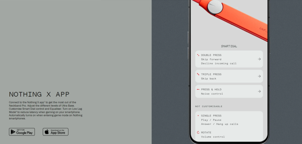 Picture of CMF Neckband Pro 50dB ANC Bluetooth Neckband - Black