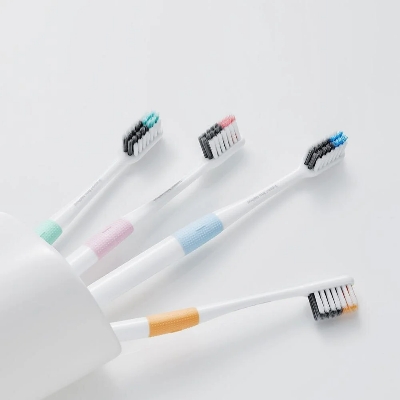 Picture of Xiaomi Dr. Bei Toothbrush (4Pcs Pack) - White