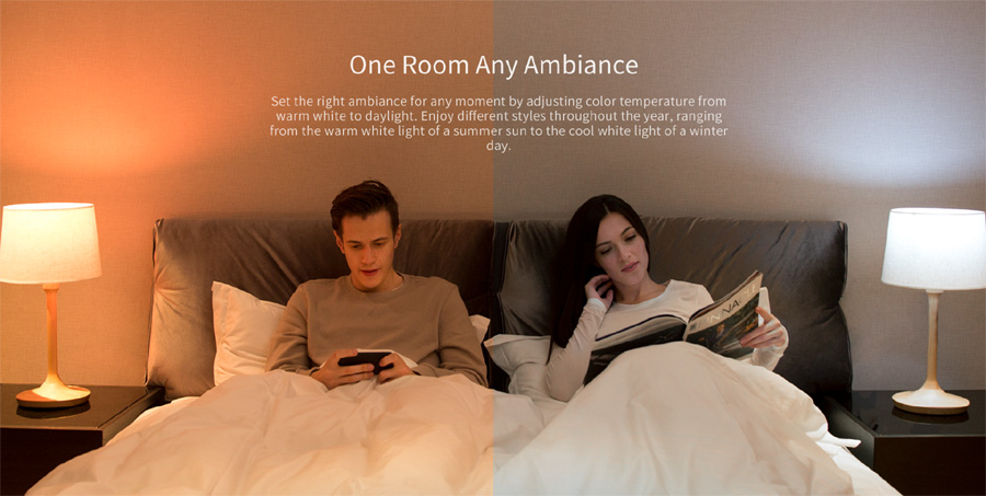 Picture of Xiaomi Yeelight Smart LED Bulb 1S - White