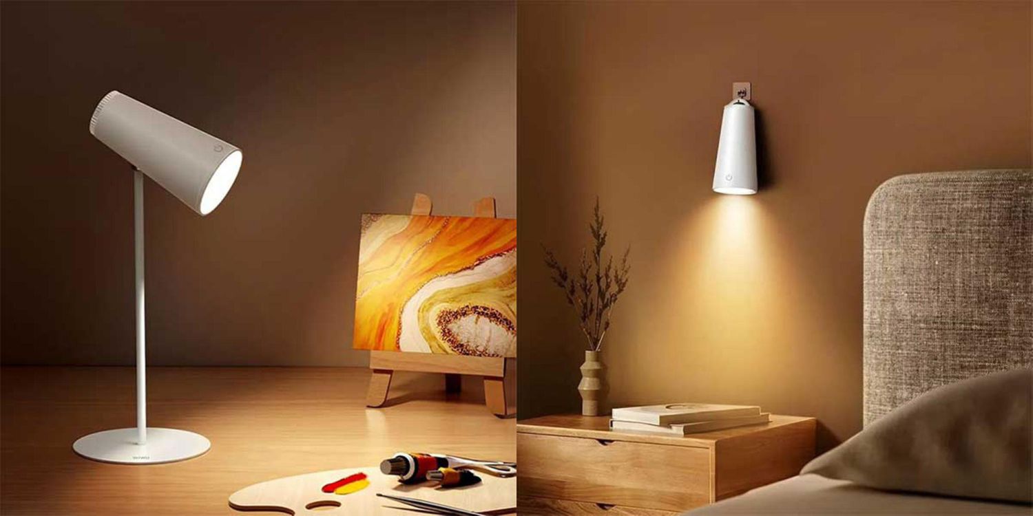 Picture of WiWU Wi-D8 Desk Lamp 4 in 1 Intelligent Magnetic Light - White