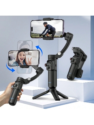 Picture of TOKQI M02 3-Axis Handheld Gimbal Stabilizer - Black