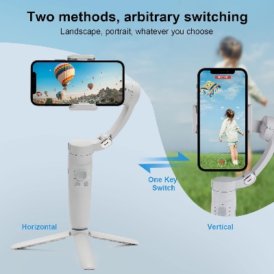 Picture of M1 3-Axis Merak One Smartphone Gimbal Stabilizer - White