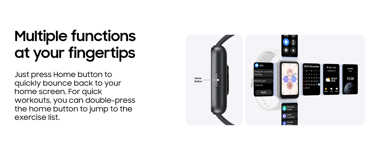 Picture of Samsung Galaxy Fit3 Bluetooth Smartwatch