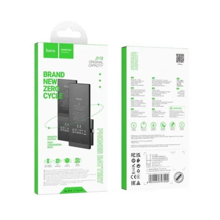 Picture of Hoco J112 iPhone XR Battery in Bangladesh( orginal hoco) - Black