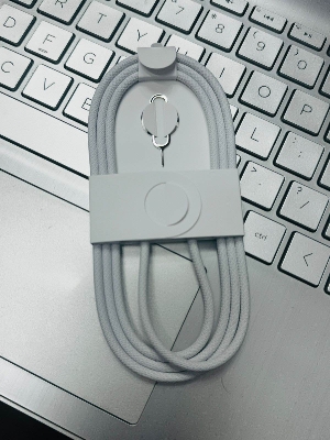 Picture of Factory leaked  Apple MFi Certified IPhone 16 series Original braided cable - White