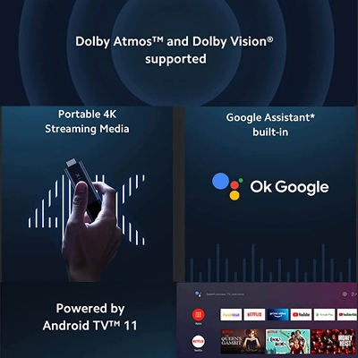 Picture of Xiaomi TV Stick 4K Ultra HD-Global Version(2year replacement warranty) - Black