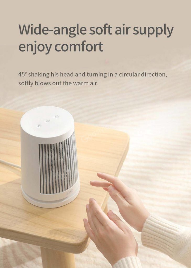Picture of Xiaomi Mijia 600W PTC Heating Desktop Electric Heater - White