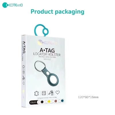 Picture of COTEetCI A Tag Locator Holster Protection and Fashion Case For Airtag - Black