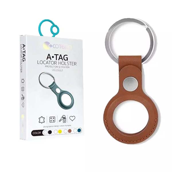 Picture of COTEetCI A Tag Locator Holster Protection and Fashion Case For Airtag - Black