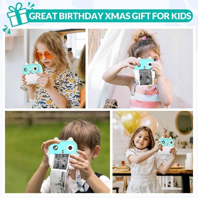 Picture of Instant Print Digital Kids Camera - White