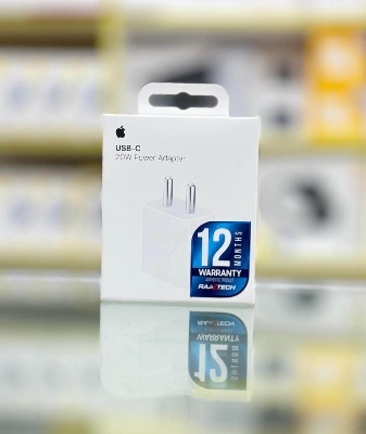 Picture of Apple 20w orginal adapter with 12 months warranty 🍎 - White